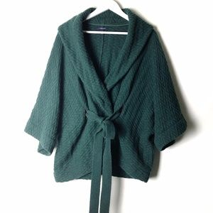 Lands' End Green Sweater